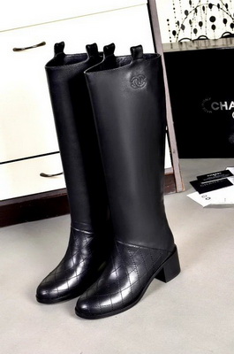 CHANEL Knee-high boots Lined with fur Women--045